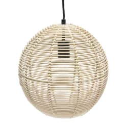 Ball Shaped Rattan Pendant Light Beige - Lalia Home 11 Ball Shaped Rattan Pendant Light Beige - Lalia Home -Adesso Sales Store GUEST 64ad2f53 4e25 4f61 a613 7875b82d3f4a