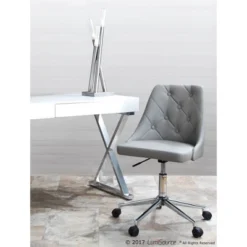 26" Icicle Desk Lamp Brushed Nickel - LumiSource 9 26" Icicle Desk Lamp Brushed Nickel - LumiSource -Adesso Sales Store GUEST 688838ce 7b08 4bb4 b07c bff0fae346d8