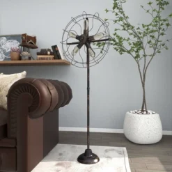 Industrial Metal Floor Lamp Brown - Olivia & May -Adesso Sales Store GUEST 68e2a654 1295 4588 ba75 4c529e77c56b