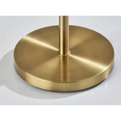 Nina Floor Lamp Antique Brass (Includes LED Light Bulb) - Adesso -Adesso Sales Store GUEST 6c07bfb4 bfc6 49f2 baed 8f0a89271010