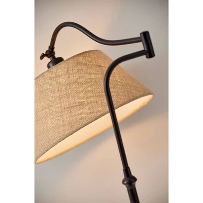61" Rodeo Collection 3-way Floor Lamp Brown - Adesso 3 61" Rodeo Collection 3-way Floor Lamp Brown - Adesso - Image 3