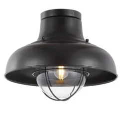 13" LED Metal Semi Flush Mount - Jonathan Y -Adesso Sales Store GUEST 70b96208 ef33 4b69 a7e2 dc93dd8f8597