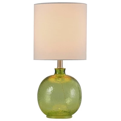 Glass Table Lamp Green - StyleCraft 1 Glass Table Lamp Green - StyleCraft