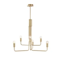 Milo 6-Light Chandelier Antique Brass - Ink+Ivy -Adesso Sales Store GUEST 719461f1 0cca 4f4c a15a a207e0664480