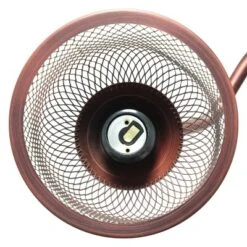 Vintage Arched Floor Lamp With Iron Mesh Shade Red - Lalia Home -Adesso Sales Store GUEST 71fee5dd d9a3 4a26 ac17 b6c0c624b838