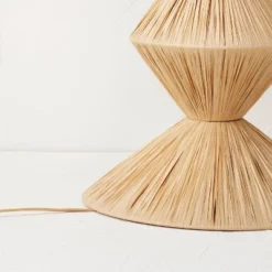 Faux Raffia Floor Lamp Brown (Includes LED Light Bulb) - Opalhouse™ Designed With Jungalow -Adesso Sales Store GUEST 722eef02 bd1a 4345 bc17 2300537469fc