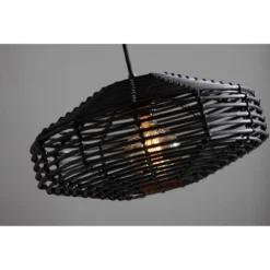 7" Kingston Pendant Ceiling Light Black - Adesso -Adesso Sales Store GUEST 72443522 278e 411d 8a53 8381edd88028