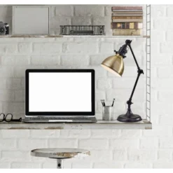 18.5" Alden Desk Lamp Bronze - Adesso -Adesso Sales Store GUEST 72c784a0 9f4b 471d 8f87 d33d68153510