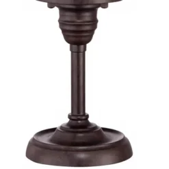 Franklin Iron Works Modern Industrial Desk Table Lamp 17 1/4" High Bronze Wire Cage Edison Bulb For Bedroom Bedside Office -Adesso Sales Store GUEST 745acf0b 4858 4b7c a9db dfbe304bd639