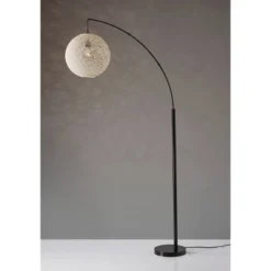 Havana Arc Lamp Natural/Bronze - Adesso -Adesso Sales Store GUEST 76838c53 54ea 4917 805a 1cb785d7ea2b