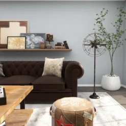 Industrial Metal Floor Lamp Brown - Olivia & May -Adesso Sales Store GUEST 78a3d18c 35e8 4d08 9295 f7b67f5bcc68