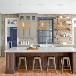 17.5" 1-Light Leo Farmhouse Coastal Rattan LED Pendant Brown - JONATHAN Y 23 17.5" 1-Light Leo Farmhouse Coastal Rattan LED Pendant Brown - JONATHAN Y -Adesso Sales Store GUEST 7acac195 1bb9 4729 ba3e d1995ec91c61