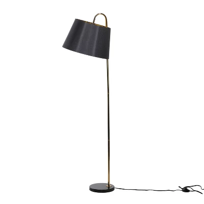 Transitional Metal Floor Lamp - Olivia & May 2 Transitional Metal Floor Lamp - Olivia & May - Image 2