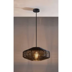 7" Kingston Pendant Ceiling Light Black - Adesso -Adesso Sales Store GUEST 7e71e8ae e025 4b67 aa99 1d5f9025cd22