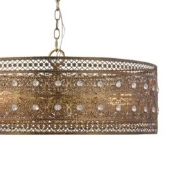 23.5" 3-Light Bryar Chandelier Brass/Crystal - River Of Goods -Adesso Sales Store GUEST 830fd5ed 98b0 4ac9 bb13 27c56cd8b712