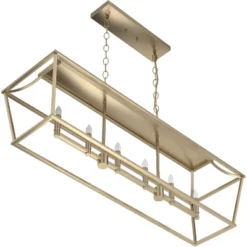 6-Light Laurel Ridge Linear Chandelier Alturas Gold - Hunter Fan 5 6-Light Laurel Ridge Linear Chandelier Alturas Gold - Hunter Fan -Adesso Sales Store GUEST 869b3c05 9051 4c97 93e3 082bea5dab86