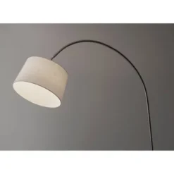 Goliath Arc Lamp Brushed Steel - Adesso -Adesso Sales Store GUEST 8a342153 d573 491e 8767 4c619ff5d446