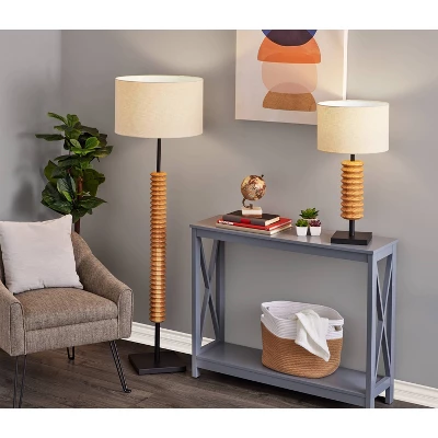 Judith Floor Lamp Black - Adesso 2 Judith Floor Lamp Black - Adesso - Image 2