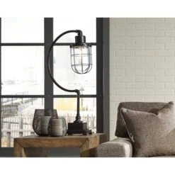 Jae Desk Lamp Antique Black - Signature Design By Ashley -Adesso Sales Store GUEST 8d7c7871 3822 4b50 ab10 1d4317b4da7c