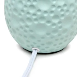 14.17" Traditional Ceramic Texture Thumbprint Tear Drop Table Desk Lamp With Tapered White Shade Blue - Creekwood Home 9 14.17" Traditional Ceramic Texture Thumbprint Tear Drop Table Desk Lamp With Tapered White Shade Blue - Creekwood Home -Adesso Sales Store GUEST 8dd2cee8 a5d3 409f 96b4 77f321a4bce3