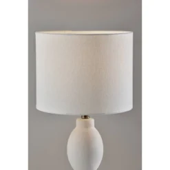 Naomi Table Lamp Speckled Ceramic White - Adesso -Adesso Sales Store GUEST 91034159 17c2 45ee 800b f919a91ab399