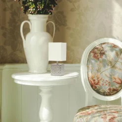 11.81" Tall Petite Hammered Square Bedside Table Desk Lamp With White Fabric Shade Silver - Simple Designs -Adesso Sales Store GUEST 94c4bbcc 65ba 4f2c 950c 0638872cea2e