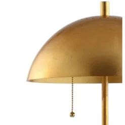 20.7" Metal Dome Table Lamp With Marble Base (Includes LED Light Bulb) Gold/White - Jonathan Y -Adesso Sales Store GUEST 95a3403d 42c6 4ab2 b2db a04adf2254ed