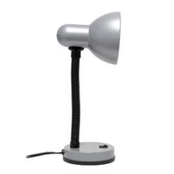 14.25" Traditional Fundamental Metal Desk Task Lamp And Bowl Shaped Shade With Flexi Gooseneck Slate Gray - Creekwood Home -Adesso Sales Store GUEST 96d6d941 17af 4c63 844b 89c465d4d67c