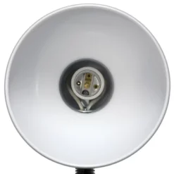 14.25" Traditional Fundamental Metal Desk Task Lamp And Bowl Shaped Shade With Flexi Gooseneck Slate Gray - Creekwood Home -Adesso Sales Store GUEST 9778b01a 49d9 4035 8c06 0696dd8f2a3c