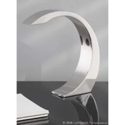 13" Element Touch Lamp Polished Stainless Steel (Includes LED Light Bulb) - LumiSource -Adesso Sales Store GUEST 9794a5bc 4430 4e97 8b8a fd87081a51c6