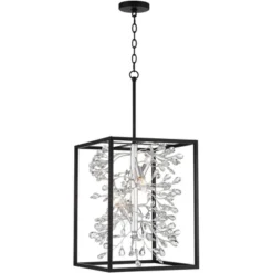 Possini Euro Design Black Silver Pendant Chandelier 15 1/4" Wide Modern Clear Crystal Flower Vine 4-Light Fixture For Dining Room House 12 Possini Euro Design Black Silver Pendant Chandelier 15 1/4" Wide Modern Clear Crystal Flower Vine 4-Light Fixture For Dining Room House -Adesso Sales Store GUEST 99db8f24 c254 4107 8bfb 1b186ddf050c