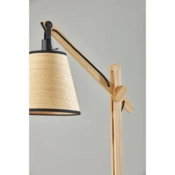 Walden Natural Wood Floor Lamp Black - Adesso -Adesso Sales Store GUEST 9ab3d9e9 59bd 4b20 950b 46f501670ed6