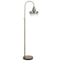61" Metal Modern Floor Lamp Gun Metal - Cal Lighting -Adesso Sales Store GUEST 9c82f3c7 42a5 48b6 896d d4a7e60ba22d