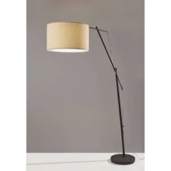 83" Broome Arc Lamp Black - Adesso -Adesso Sales Store GUEST 9f9c871a 3a2b 4030 b010 083845228df0