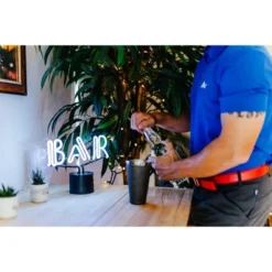 Amped Co Neon Desk Light With Real Neon, Bar Text, Classic -Adesso Sales Store GUEST a1b8b0c7 e98e 41b3 b91c 8f6bcc733387