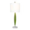 Stylus Table Lamp With Fabric Shade Green - Lalia Home