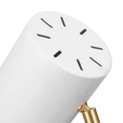 15" Novogratz X Globe Athena White Desk Lamp - Globe Electric -Adesso Sales Store GUEST a4f96b92 4e25 49ab b108 dbd9ad253c2d