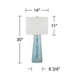 360 Lighting Marcus Modern Table Lamps 30" Tall Set Of 2 Mercury Glass Column White Drum Shade For Bedroom Living Room Bedside Nightstand Office Home 11 360 Lighting Marcus Modern Table Lamps 30" Tall Set Of 2 Mercury Glass Column White Drum Shade For Bedroom Living Room Bedside Nightstand Office Home -Adesso Sales Store GUEST a62fbce6 979a 48be b7a5 ebc4700d0c01