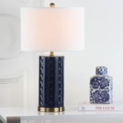 Roxanne Table Lamp (Set Of 2) - Navy - Safavieh -Adesso Sales Store GUEST a8f555ee 8161 4067 83f1 e7dc251a9621