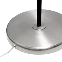 Swivel Floor Lamp With Inner Dome Shade Brushed Nickel - Lalia Home -Adesso Sales Store GUEST a9f7566e c376 4e3c ade1 ad42eee48563