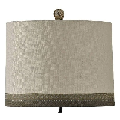 Kolkata Table Lamp Silver - StyleCraft 1 Kolkata Table Lamp Silver - StyleCraft