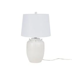 24" Ceramic Jug Farmhouse Table Lamp - Nourison -Adesso Sales Store GUEST ad4f53c8 e68a 40e0 88f4 69a3eb3031e6