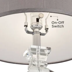 Vienna Full Spectrum Traditional Table Lamp With USB Charging Port 25" High Crystal Gray Shade Living Room Desk Bedroom House Bedside 11 Vienna Full Spectrum Traditional Table Lamp With USB Charging Port 25" High Crystal Gray Shade Living Room Desk Bedroom House Bedside -Adesso Sales Store GUEST ae02a988 f0e2 4f95 97b2 70960df6d2e6