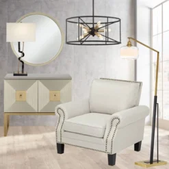 Possini Euro Design La Vista Black Chandelier 20 1/4" Wide Modern Sputnik 9-Light Fixture For Dining Room House Foyer Kitchen Island Entryway Bedroom -Adesso Sales Store GUEST ae504455 26b8 4314 ade1 28553373b006