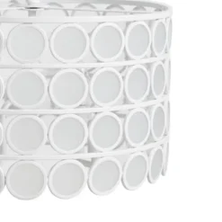 Abbot 4-Light Drum-Shaped Chandelier White - Hampton Hill -Adesso Sales Store GUEST af704bcb 17a5 4d5f b49a 6b9655fb0a0d