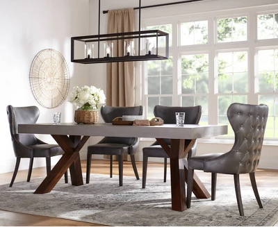 Franklin Iron Works Cove Point Oil Rubbed Bronze Linear Pendant Chandelier 34 1/2" Wide Rustic Clear Glass 4-Light Fixture For Dining Room Kitchen 5 Franklin Iron Works Cove Point Oil Rubbed Bronze Linear Pendant Chandelier 34 1/2" Wide Rustic Clear Glass 4-Light Fixture For Dining Room Kitchen - Image 5