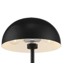 360 Lighting Rhys Modern Mid Century Luxury Accent Table Lamps 19 1/2" High Set Of 2 Black Metal Dome Shaped Shade For Bedroom Living Room Bedside -Adesso Sales Store GUEST afbd033a 2922 4e99 87d8 ba1c0443da10