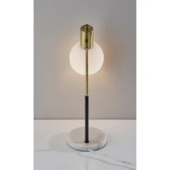 Corbin Desk Lamp Antique Brass Black - Adesso -Adesso Sales Store GUEST afc082e4 34b6 410a 82b9 34fb97168057