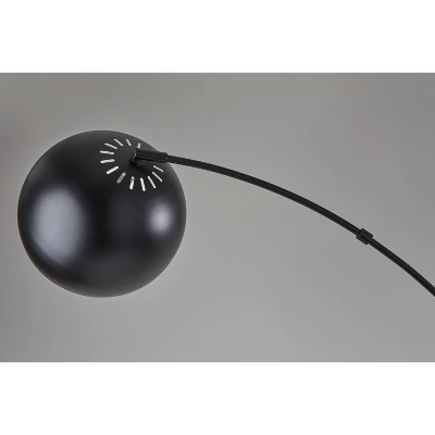 Astoria Arc Lamp Black - Adesso 4 Astoria Arc Lamp Black - Adesso - Image 4