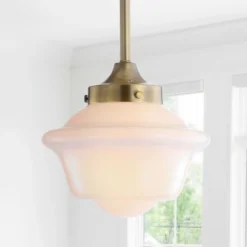 7.2" Adjustable Metal/Glass Kurtz Drop Pendant (Includes Energy Efficient Light Bulb) - JONATHAN Y -Adesso Sales Store GUEST b3cf3b79 b6f7 4eee 852a 8165b2f8f623